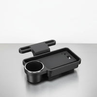 Backseat Drink Holder Tray Multi-Functional Foldable Drink Holder Table Headrest Mount Dining Table Space Saving for Children