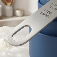 10 Pieces Measuring Cups and Spoons Set Food-Grade PP Kitchen Measuring Set
