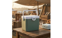 Insulated Chiller Box Carry Handle Portable Chiller Box Smooth Finish Cooling Equipment for Camping, Picnics, Street Vending