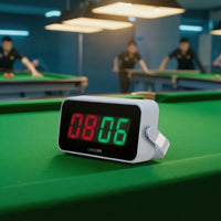 Electronic Billiard Scorekeeper Portable Tabletop Scoreboard with LED Screen Compact Digital Score Keeper for Pool Participants