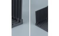 Model Sprue Storage Rack Upright Slotted Sprue Organizer Model Kit Frame Holder Space-Saving Runner Holder with Labeled Slots