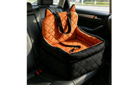Dog Car Seat Bed Cozy Car Dog Bed Quilted for Dogs