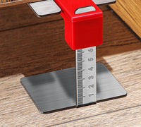 Adjustable Stainless Steel Cabinet Door Installation Helper with Scale