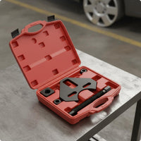 Wheel Hub Puller Set Heavy Duty Hub and Disc Extractor Tool Brake Rotor Removal Kit for Auto Repair Shops, Mechanics, Garage