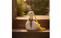 Soft Shoulder Bag with Scarf Novelty Duck Shoulder Bag Adorable for Girls