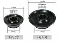 Tire Balancer Cone Set for Iveco and Other Vehicles, Universal Fixture Cones