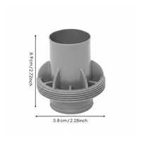 2 Pieces 38 Mm Hose Adapter Replacement Part Saline-Water Chlorinator Connector