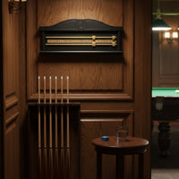 Wooden Snooker Scoreboard Dense Wood Wall Mounted Snooker Scoreboard