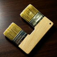 50 Pieces Double-Headed Brush Versatile Pig Filament Brush Stiff for Artists