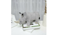 Rhino Stuffed Toy Soft Stuffed Rhinoceros Stuffed Rhino Cute Rhinoceros Toy Cuddly for Children, Bedtime, Nursery