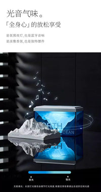 Glacier Bluetooth Speaker with Aromatherapy Night Light