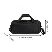Effects Pedal Carrying Case Black Guitar Effects Pedal Bag Wear-Resistant