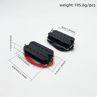 6-String Electric Guitar Dual Coil Pickup with Alnico 5 Magnets