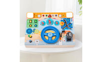 Electronic Steering Wheel Toy Screen-Non-Screen Simulation Driving Board