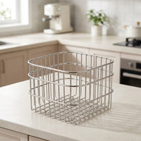 Stainless Steel Colander Kitchen Sink Drainer, 304 Stainless Steel Fruit Washing Basket and Vegetable Washing Basket for Modern Kitchen Use