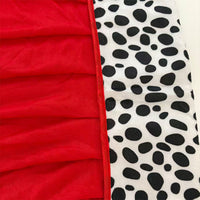 King Cape Costume for Halloween, Christmas, Red Prince Cape