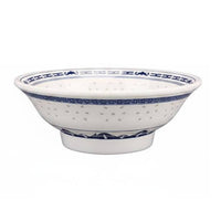 Chinese Type Dessert Bowl Colorfast Blue and White Pattern Bowl Thickened Material Tableware for Restaurant