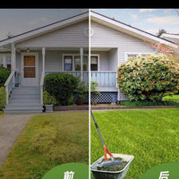 跨境新品不锈钢草坪枯草耙园林落叶耙梳理翻土除草松土器园艺工具