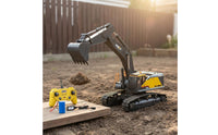 Wireless-Controlled Digger Lights and Sound Construction Vehicle Realistic