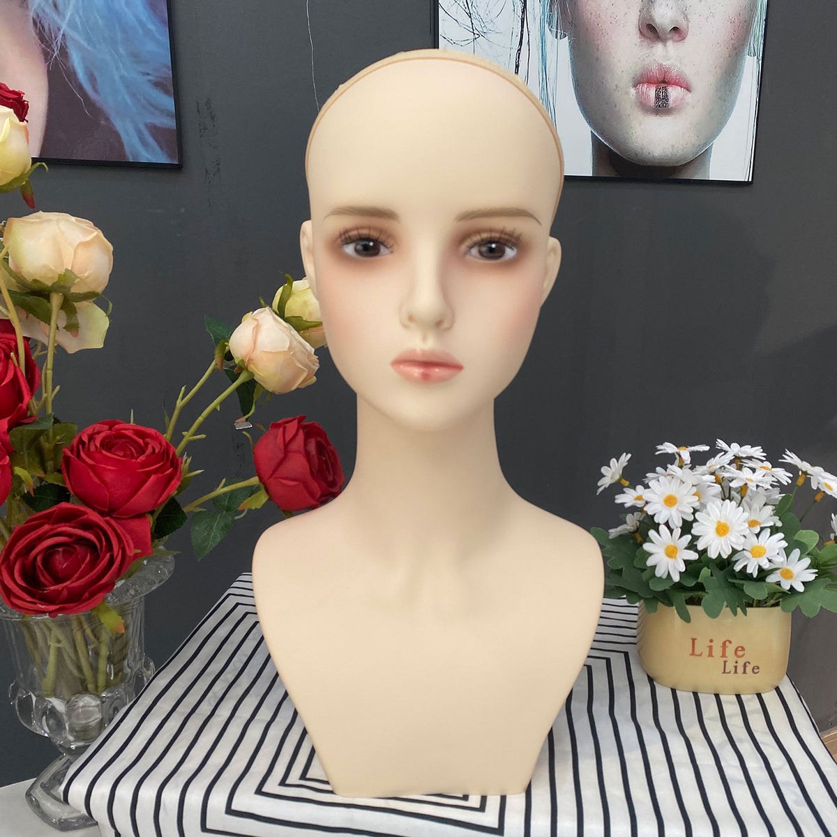 Premium Wig Display