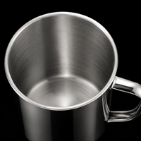 Stainless Steel Mug Tumbler with Lid, Heat and Cold Retention, Vacuum Insulated, Office, Outdoor