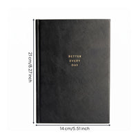 Hardcover Journal Notebook Rectangular Paper Goods Plastic Wrapped