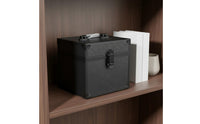 Aluminum Card Slab Case Foam Lined Graded Card Storage Box Lockable Latch