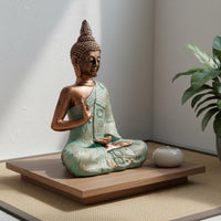 Buddha Statue Premium Workmanship Zen Decor Statue Antique Effect for Buddhists