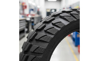 Never Flat 10x2.70-6.5 Solid Tire Shock-Absorbing Solid Scooter Tire High-Grip Tread Pattern