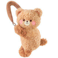 Car Tissue Hanging Bag Creative Pet Car Hanging Tissue Box Cartoon Plush Bear Car Seat Back Tissue Box