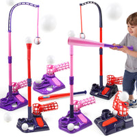 One-Button Baseball Launcher 3-in-1 Baseball Training Toy