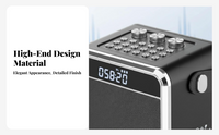 Bluetooth Speaker, Twin Microphones, for Adults