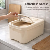 Rice Storage Container, Airtight Food Storage, Dry Food and Grains, Home Kitchen Storage, Food Stora - Image 4