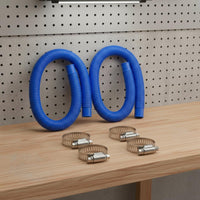 3 Pieces Flexible Pool Drain Pipe Wide Pump Compatibility Corrugated Replacement Hose