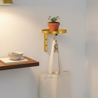 Metal Wall Plant Hook Indoor Outdoor Metal Wall Planter Universal Use