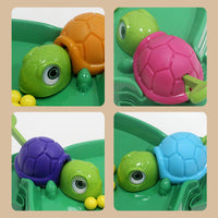 Turtle and Frog Bean Eating Game - Interactive Tabletop Game for Kids