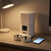 Automatic Pet Feeder Anti-Jam Timed Pet Feeder No Network Connection