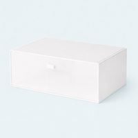 Desktop Organizer with Stackable Drawers, Modular Desk Storage for Office Workers, Transparent Drawer Set for Study Room and Workspace