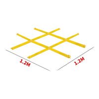 Portable Tic-Tac-Toe with Bean Bags Sturdy Outdoor Noughts and Crosses Toe Set Tear-Resistant Bean Bag Toss Set Washable for Backyard