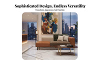 Nordic Aesthetic Two-Tone Chaise Sectional Light Luxury Feel sectional Chaise Lounge Sofa two-tone contrast Design Living Room Seating Signature design for Interior Designers, Apartment Dwellers, Sales Center, Reception Area, Hotel Lobby, Movie evenings