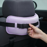 Adjustable Car Seat Head Support Strap Padded Sleeping Head Support with Strap Soft and Fluffy for Toddlers