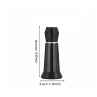 Industrial Base Espresso Needle Distributor Coffee Grounds Stirrer Stainless Steel 8 Needle Portafilter Tool with Aluminum Alloy Handle Stand Suitable for Brewing at Home Office Coffee Shop
