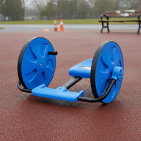 Hand Crank Car Sensory Training Rocking Balance Ride Anti-Rollover Design Rideriding Toy for Children, Kindergarten
