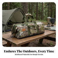 Transparent Mesh Utility Duffel