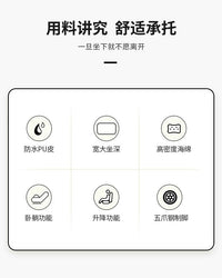 电脑椅家用休闲沙发办公椅书房书桌靠背椅舒适久坐轻奢可躺老板椅