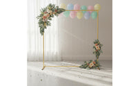 Square Metal Backdrop Stand Top Bar Gathering Decor for Weddings