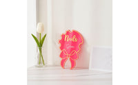 Acrylic Display Board with Gold Outline Glossy Nail Art Display for Manicurists