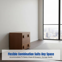 Mid-century Storage Cabinet, Retro TV Stand, Multi-Functional Organizer, Bedroom & Living Room