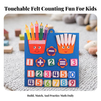 Developmental Math Board with Felt