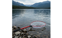 Telescopic Landing Net Aluminum Alloy Fishing Net with Silicone Bag Soft for Anglers
